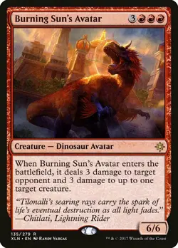 1x Burning Sun's Avatar - NM English MTG - Ixalan - Image 1
