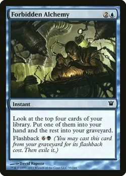 1x Forbidden Alchemy - NM English MTG - Innistrad - Image 1