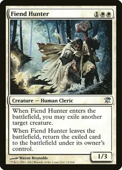 1x Fiend Hunter - NM English MTG - Innistrad - Image 1