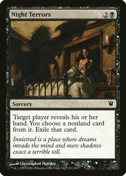 1x Night Terrors - NM English MTG - Innistrad - Image 1