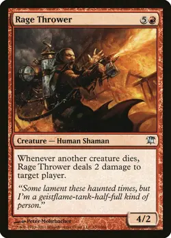 1x Rage Thrower - NM English MTG - Innistrad - Image 1