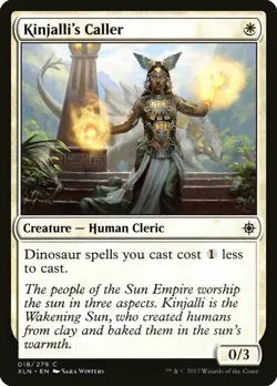 1x Kinjalli's Caller - NM English MTG - Ixalan - Image 1
