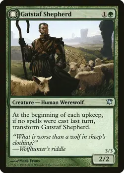 1x Gatstaf Shepherd // Gatstaf Howler - NM English MTG - Innistrad - Image 1