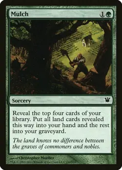 1x Mulch - NM English MTG - Innistrad - Image 1