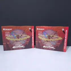 Magic The Gathering Avatar The Last Airbender Collector Booster Box NEW LOT OF 2 - Image 1