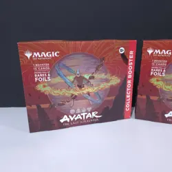 Magic The Gathering Avatar The Last Airbender Collector Booster Box NEW LOT OF 2 - Image 2