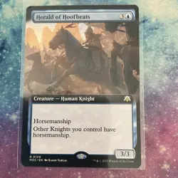Herald of Hoofbeats (REGULAR) x1 - MTG March of the Machine Commander MOC #109 - Image 1