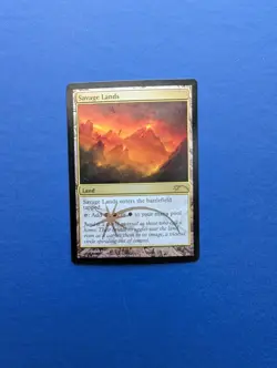 MTG Savage Lands: FNM Promos Foil #12 - NM-MT - Image 1