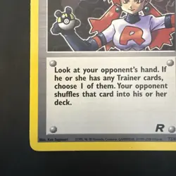 Pokemon Vintage Non-Holo Rare Rocket’s Sneak Attack 72/82 Team Rocket WotC - Image 5