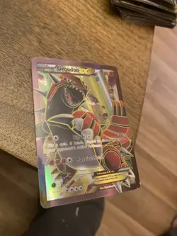 Pokemon TCG Groudon-EX Primal Clash Holo Card 150/160 Full Art - Image 2