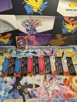 Lot of 6 Pokemon TCG - Scarlet and Violet Packs (Journey, Destined, White Flare - Image 4