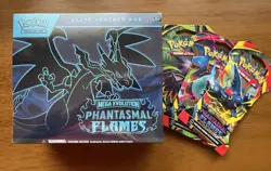 Pokemon Phantasmal Flames Elite Trainer Box + 3 Booster Packs - Image 1