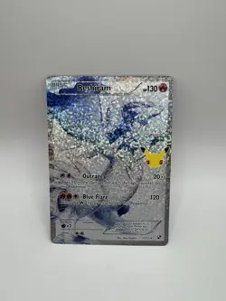 2021 Pokemon Celebrations 25th Classic Reshiram #113/114 Ultra Rare Full Art - Image 1