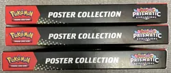 Lot Of 3 Pokemon Prismatic Evolutions Poster Collection, Factory Sealed - Image 4