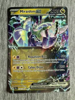 Miraidon ex - 122/162 - Pokemon TCG Temporal Forces (2024) - NM - HOLO - Image 1