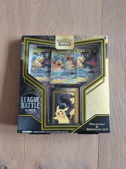 Pokemon Pikachu & Zekrom GX League Battle Deck - Factory Sealed Deck - Englisch - Image 1