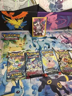 Lot of 6 Pokemon TCG - Scarlet and Violet And Sword & Shield Booster Packs - Image 3