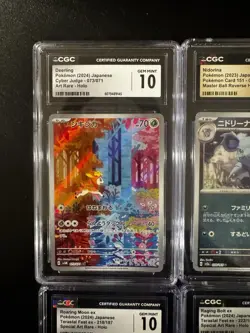 POKEMON TCG GRADED SLAB LOT CGC AND PRISTINE 10 4x! - Image 4