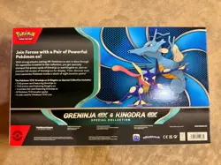 Pokemon Greninja EX and Kingdra EX Special Collection Box TCG Walmart Exclusive - Image 2
