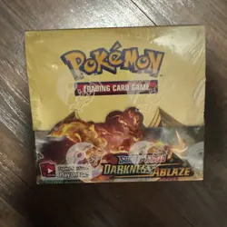 Pokemon TCG Sword & Shield DARKNESS ABLAZE Booster Box • FACTORY SEALED 820650817120 - Image 1
