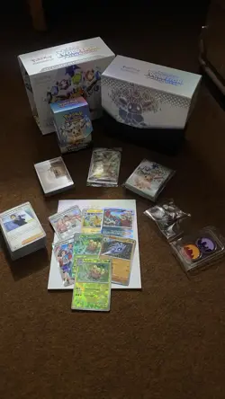 Pokemon Evoluzioni Prismatiche ita Aperto Con Eevee Sigillato Promo - Image 3