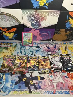 Lot of 6 Pokemon TCG - Scarlet and Violet And Sword & Shield Booster Packs - Image 1