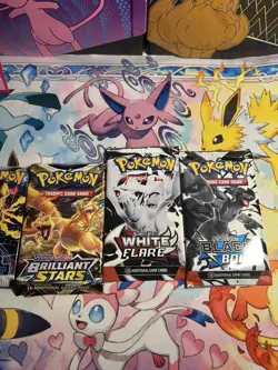 Lot of 6 Pokemon TCG - Scarlet and Violet And Sword & Shield Booster Packs - Image 2