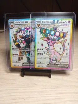 Pokemon Prismatic Evolutions - Umbreon Ex Promo 176 + Espeon Ex Promo 175 - Image 1