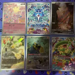 Pokemon Illustration Rare Lot of 6. All Nm - Image 1