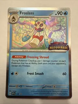 Pokemon TCG SV Promos #117 Froslass NM - Image 1