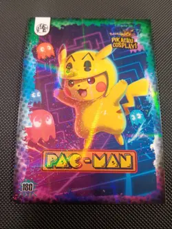 Pac-Man (Pikachu) #180 - Galaxy Holo - Electric Pikachu Cosplay - Pokemon - Image 1