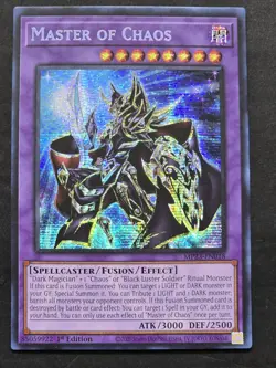 Yugioh Master of Chaos MP23-EN018 Prismatic Secret Rare 1st Edition Nm - Image 2