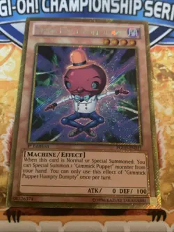 Yugioh Gimmick Puppet Humpty Dumpty - PGLD-EN011 1ST EDITION NM - Image 1