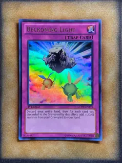 Yugioh Beckoning Light LCYW-EN293 Ultra Rare 1st Ed NM - Image 1