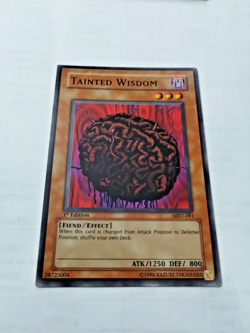 Yu-Gi-Oh! TCG Tainted Wisdom Metal Raiders MRD-081 1st Ed. Com. - Uncirculated - Image 2