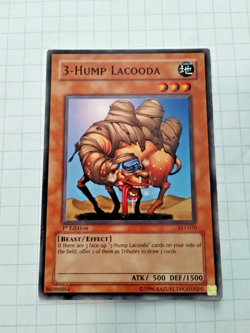YuGiOh 3-Hump Lacooda AST-070 Ancient Sanctuary 1st Edition - Uncirculated - Image 1