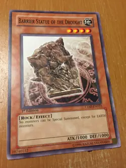 Barrier Statue of the Drought - CDIP-EN022 - Common - 1st Edition NM Yugioh - Image 1