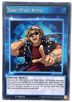 YuGiOh! - Spell Proof Armor SBSC-ENS02 Speed Duel 1st Edition Common - Image 1