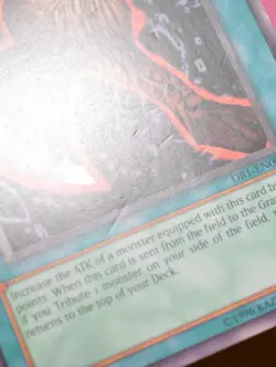 Axe of Despair DB1-EN002 * RARE * Yu-Gi-Oh! - Image 2