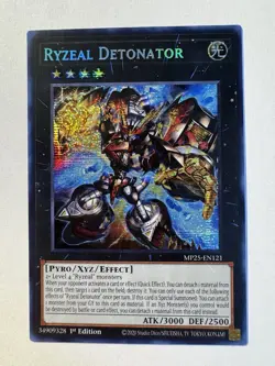 Yugioh Ryzeal Detonator MP25-EN121 1st Edition Prismatic Secret Rare NM - Image 1