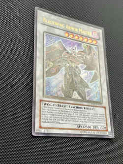 Yugioh! Blackwing Armor Master - CRMS-EN041 - Ultimate Rare - NM/LP - Image 2