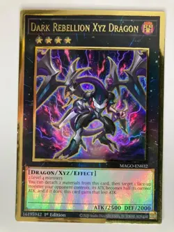 Dark Rebellion Dragon - MAGO-EN032 - Premium Gold Rare - Image 1