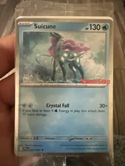 Suicune GameStop Stamped Promo Card - Image 1