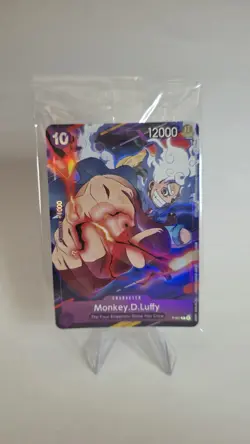 OPTCG SEALED Monkey.D.Luffy P-041 One Piece Promotion Cards Foil - Image 1