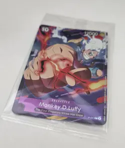 OPTCG SEALED Monkey.D.Luffy P-041 One Piece Promotion Cards Foil - Image 3