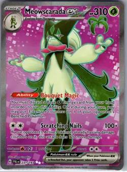 Meowscarada ex 231/193 SV02: Paldea Evolved - Pokemon Card - NM - Image 1