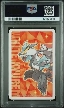 2012 POKEMON WHITE 2 PLAYING CARDS MELOETTA - 7 OF HEARTS - PSA 10 POP 2 - Image 2