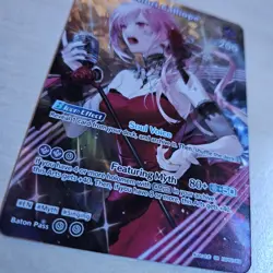 Hololive TCG OCG english card karte Mori Calliope 2nd full art - Image 4