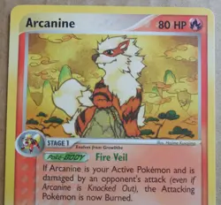 Arcanine 15/100 Rare Non-Holo Sandstorm Set Pokemon Card NM - Image 2