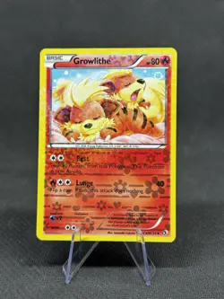 Growlithe - RC4/RC25 - Pokemon Legendary Treasures Radiant Collection Card HP - Image 1